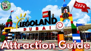 LEGOLAND Dubai ATTRACTION GUIDE  2024  All Rides amp Shows  Dubai UAE [upl. by Jenness]