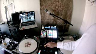 DJ Divine Justice demos Serato DJ 172 Beta Led feedback [upl. by Hotze]