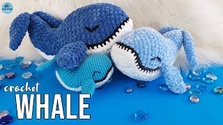 Whale Amigurumi Tutorial [upl. by Aiehtela696]