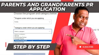 Parents And Grandparents PR Application  Explained In Step By Step 2024 🔥 [upl. by Neomah129]