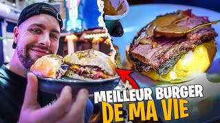 Un Burger au Brisket de bœuf 15h de cuisson 😵 [upl. by Enail267]