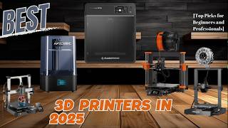 5 BEST 3D Printers in 2025Top Picks for Beginners and Professionals [upl. by Debee]