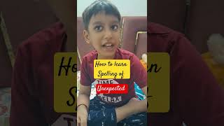 How to learn spellings  spelling kaise learn kre  youtubeshorts [upl. by Alberto604]