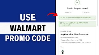 How to use Walmart Promo Codes  2024 [upl. by Terena]