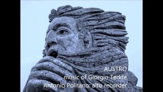 Austro  Antonio Politano alto recorder  music by Giorgio Tedde [upl. by Jannel]