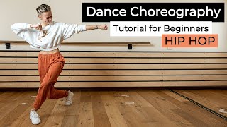 HIP HOP Dance Choreography Tutorial for Beginners  Free Dance Class at Home [upl. by Buchanan]