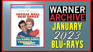 New Warner Archive Blurays  January 2023 Releases [upl. by Kralc796]