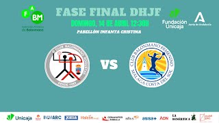 FASE FINAL DIV HONOR JUVENIL FEM BM ROQUETAS VS FUND UNICAJA COSTA DEL SOL MALAGA [upl. by Salohcin905]