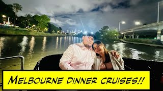 Melbourne Dinner Cruises foodie adventure australia trending viral youtuber foodlover blog [upl. by Surbeck]