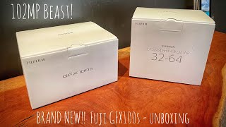 Fuji GFX 100s  unboxing [upl. by Getraer]