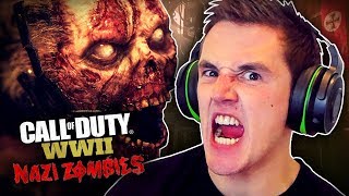 COD WW2 Zombies GAMEPLAY 1  EASTER EGG COMPLETED Call of Duty ZOMBIES [upl. by Paloma924]