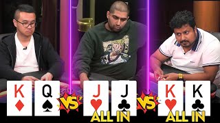 463100 Pot Won on the RIVER at SUPER High Stakes Cash Game [upl. by Ellenar]