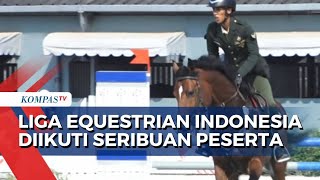 Animo Tinggi Seribuan Peserta Ikuti Liga Equestrian di Indonesia Horse Lovers 2024 [upl. by Trovillion]