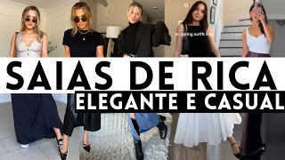 🔴LOOKS ELEGANTES E CASUAIS COM SAIAS NA MODA 2024 E 2025 INVERNO 2024 E VERÃO 2025 [upl. by Odo]