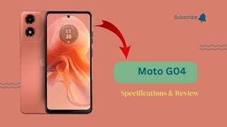 Moto g04 Specifications amp Review 🔥 [upl. by Tod461]