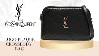 The Newest Yves Saint Laurent LogoPlaque Crossbody Hand Bag  Luxury Designer Bags [upl. by Clayberg984]