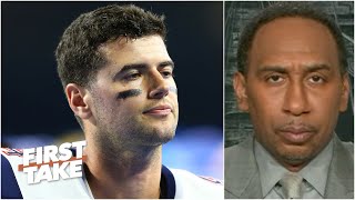 Stephen A isn’t sold on Jarrett Stidham as the Patriots’ next franchise QB  First Take [upl. by Lamberto]