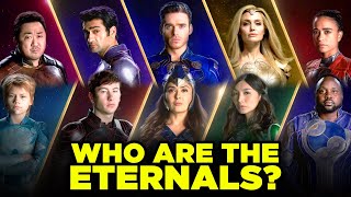 Who are Marvels ETERNALS MCU Eternals Explained [upl. by Delcina649]