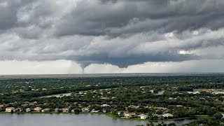 Western Broward County Tornado 10924 1015 AM [upl. by Lipson808]