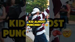 😳🥊✝️ KID ALMOST GETS PUNCHED [upl. by Yunfei398]