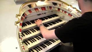 Taking the quotHonky Tonk Trainquot with the Mighty Wurlitzer [upl. by Suedama]