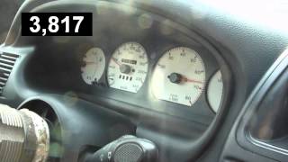 Fiat Bravo 16 16v acceleration 0100 [upl. by Evars]