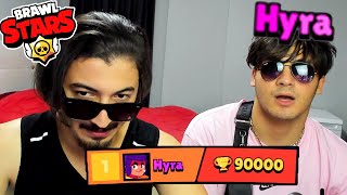 HYRA İLE 90000 KUPA OLDUK Brawl Stars [upl. by Ivar]