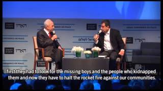 Highlights from Ari Shavits interview with President Shimon Peres [upl. by Kip]