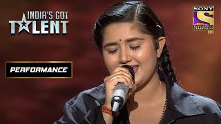 Ishita की Melodious आवाज़ ने जीता सबका दिल  Indias Got Talent Kirron K Shilpa S Badshah Manoj M [upl. by Layap550]