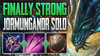 JORMUNGANDR BUT HES GOOD Jormungandr Solo Gameplay SMITE Ranked Conquest [upl. by Areit114]