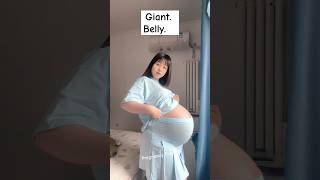 Giant Belly Pregnant pregnant pregnantwoman pregnancy [upl. by Moss]