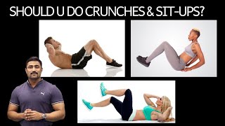 SHOULD YOU DO CRUNCHES AND SITUPS [upl. by Ocirred562]