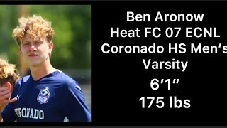 Ben Aronow 2025 Highlights Fall 2023 [upl. by Aible642]