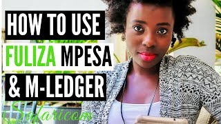 How to get FULIZA MPESA MONEY  Do you USE M LEDGER APP Track down ALL your MPESA ANALYTICS [upl. by Mclyman]