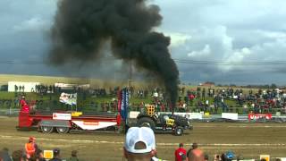 tracteur pulling bouconville 2014 [upl. by Cortie]