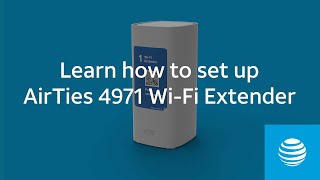 Learn how to set up AirTies 4971 WiFi Extender [upl. by Bonney]