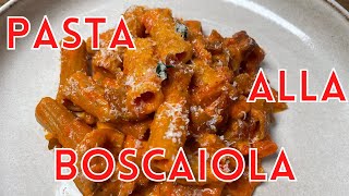 The Best Pasta you never heard of Pasta alla Boscaiola [upl. by Luing]