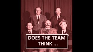 quotDoes The Team Thinkquot 1960 with Stanley Unwin [upl. by Rramed]