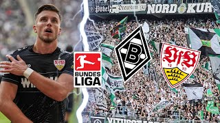 GLADBACH VS STUTTGART HIGHLIGHTS  DEMIROVIC BESIEGELT BORUSSIA NIEDERLAGE  4K STADIONVLOG ⚽️🔥 [upl. by Haveman]