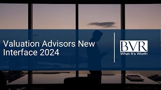 Valuation Advisors New Interface 2024 [upl. by Sukcirdor]