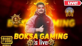 PUBG MOBILE FUNNY STREAM WITH BOKSA GAMING ❤️ [upl. by Jovitah]