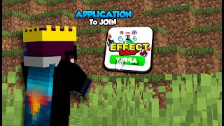 Application for joining effect smp  MrGritro NotPojavPlayer Vishukyoshi [upl. by Neirbo]