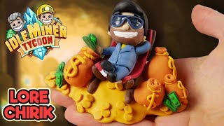 Creating Rich Boss from Idle Miner Tycoon in Polymer Clay [upl. by Imac]