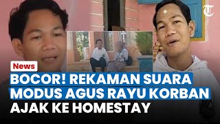 BOCOR Rekaman suara Agus Buntung Rayu Wanita Ajak Ke Homestay Modus Kasih Nyawa [upl. by Arykat]