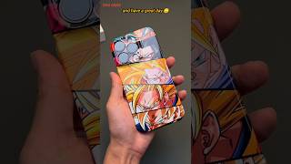 New glossy Goku comic style case for iphone 15 pro max short [upl. by Ailongam]