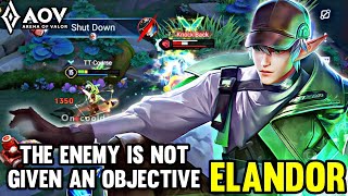 ELANDOR GAMEPLAY  THE OPPONENT IS NOT GIVEN AN OBJECTIVE  ARENA OF VALOR [upl. by Acemaj]