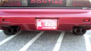 1988 Pontiac Fiero GT 5 speed Sounds Sweet [upl. by Sowell673]