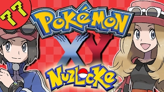 Lets Play Pokemon X and Y Nuzlocke Gameplay  Part 77  Frost Cavern Team Flare Mable Fight [upl. by Olnee]