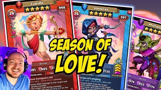 Cupido Himeros amp Phthonus Full Hero Breakdown amp Grades  EampP Season of Love Event [upl. by Reagan]