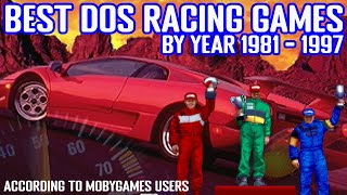 Best DOS Racing Games by Year 1981  1997 [upl. by Nickie]